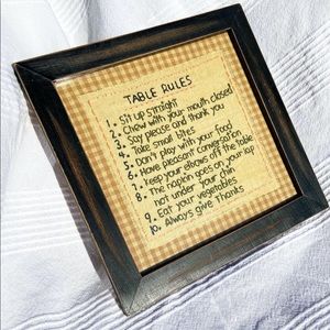 Hand made Needle point / Needle Stitch Art Funny